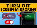 How to Turn Off Screen Mirroring on iPhone