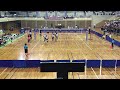 令和5年長崎県高総体バレー女子決勝　純心vs創成館2set