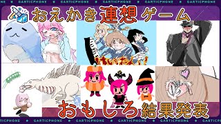 【GarticPhone】予想外の結果が登場！？おもしろガーフォン結果発表（アイブレ編）＃7【心愛アメジスト】＃ガーティックフォン＃ガーフォン#お絵描き伝言ゲーム