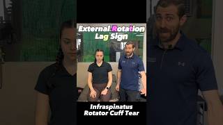 External Rotation Lag Sign | Rotator Cuff Tear Diagnosis | Infraspinatus
