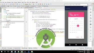 Android Studio Tutorial - DatePicker Dialog