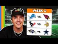 Predicting Every Week 3 NFL Game