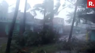 Cyclone Titli Makes Landfall At Odisha's Gopalpur