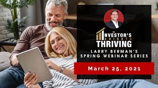 Spring 2021 Webinar Series - March 25th 2021