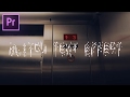 TEXT DISINTEGRATION Glitch Effect | Adobe Premiere Pro Tutorial (How to)