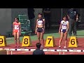 2013 東北高校新人陸上 女子 100mh 決勝