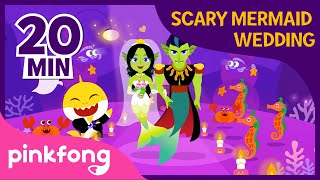 Mermaid Wedding and more | +Compilation | Baby Shark Halloween Songs | Pinkfong