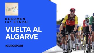 🪽 FRETIN VUELA CON PINCHAZO PARA VINGEGAARD | 4ª ETAPA VUELTA AL ALGARVE 2025 | RESUMEN Y HIGHLIGHTS