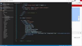 Learn To Build A Google Map App Using Angular 2 - Marker Display