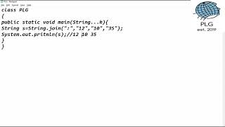 #27 join method in string class in java[HINDI]