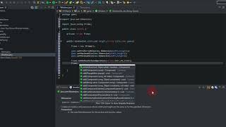 Java Game - Part 1 : Create frame