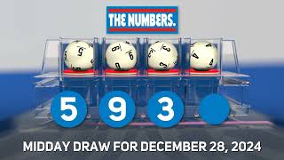 RI Lottery Midday 12/28/2024