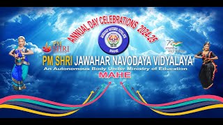 JNV MAHE 37th Annual Day Celebration-2024!! LIVE STREAM !!