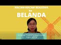 Oktavia Sidharta: Macam-Macam Beasiswa Kuliah di Belanda - KalderaNews