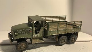 Part by Part Build Hasegawa 1/72 GMC CCKW-353 Cargo Truck (American Lend-lease Soviet Truck)