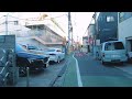 夕方の東京自転車散歩① 面影橋→江戸川橋→新小川町 tokyo bike ride 1 northeast area of shinjuku ward