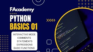 Python Basics 01: Getting Started - Comments, Expression, Statement and Basic Functions [Urdu/Hindi]