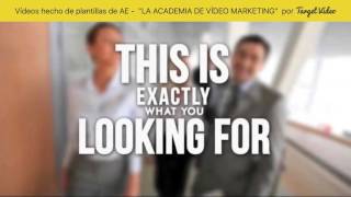 Academia de video marketing - ejemplo de vídeos