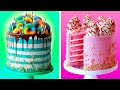 Ideias Incríveis para Decorar Bolos Deliciosos | Receitas e Sobremesa de Chocolate, DIY Cake