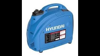 Hyundai HY2000SI generator WON'T STAY RUNNING, HARD TO START