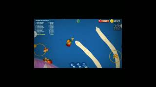 worm zone .io hungry snake #shorts #viral #worms #trending @xmoodroy @shorts