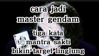 🔴 Rahasia master gendam|| Tiga mantra sakti langsung praktek