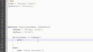PHP Tutorial Video 11: Using If Statements with Functions. More on PHP Functions