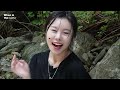 vlog 가는 길에 먹고 가서 또 먹고 화끈하게 물놀이로 소화시키는 가평 계곡 당일치기 여름 휴가🍉 휘인 서울근교여행 백숙 바캉스룩 물놀이