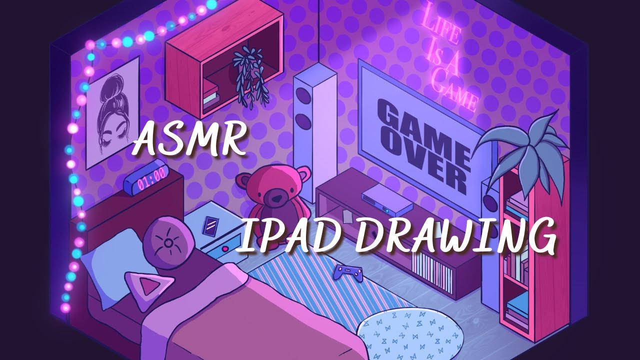 Asmr Ipad Drawing Whispered Youtube