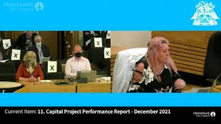 24.02.22 - Item 11 - Capital Project Performance Report - December 2021