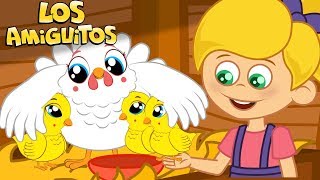 Los Pollitos Dicen Pio Pio y muchas máss Cancion Infantil | Los Amiguitos