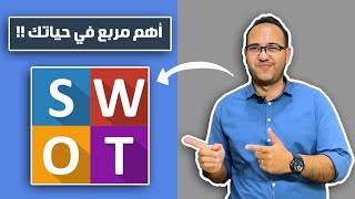 96.  SWOT Analysis  |  أهم مربع في حياتك - تحليل سوات