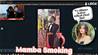 Mamba Smoking 😱/Krutika, Scout Reaction Mamba Smoking #krutikaplays