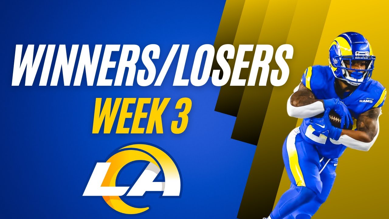 Rams Winners/Losers From Week 3 Loss Vs. Bengals - YouTube