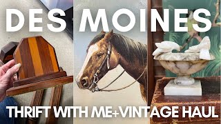 Thrift Shopping in Des Moines | Estate Sale Haul | Thrift + Haul