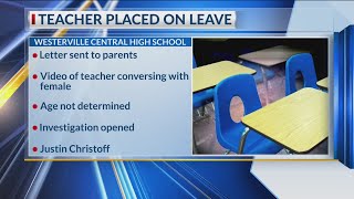 Westerville teacher placed on leave after concerning video