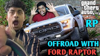 GTA 5 RP : OFFROAD WITH FORD RAPTOR !!! MALAYALAM