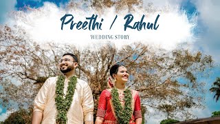 Latest Kerala Traditional Wedding Highlights | Preethi \u0026 Rahul | Moonwedlock Wedding