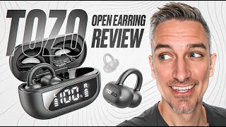 TOZO Open EarRing Wireless Earbuds Review | Unboxing, Setup, Features \u0026 More