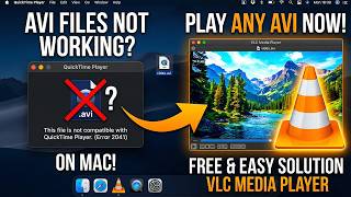 How to Play AVI Files on Mac | Open AVI with VLC Media Player
