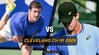 Cleveland Challenger 2025 R1: Federico Agustin Gomez [1] vs. Murphy Cassone Highlights