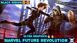 Marvel Future Revolution Black Widow Walkthrough Gameplay In Android|| ULTRA HD GRAPHICS||4K 60fps