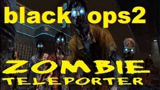 Black Ops 2 - How To Find and Use The -Teleporter- on Transit Black Ops 2 Zombies Single Player