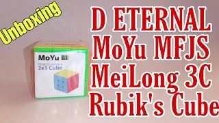 UNBOXING D ETERNAL MoYu MFJS MeiLong 3c Rubik's Cube | By Rishit The Cuber #short