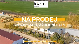 NA PRODEJ - výrobní a skladovací haly, Lišov u Českých Budějovic