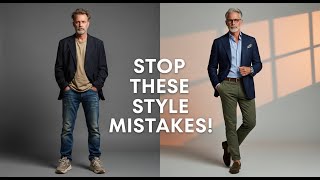 5 Style Mistakes Making Men Over 50 Look Older — and How to Fix Them Instantly