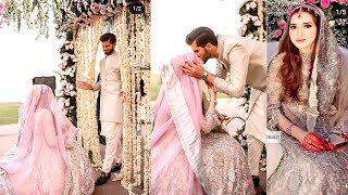 Shaheen Afridi and Ansha Afridi exclusive Wedding moments ✨️