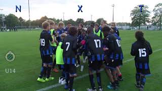 ANIMATION APRES MATCH:  U14  CERCLE BRUGGE  3 - 6  N  X  T   U14 /09 SEPT 2020