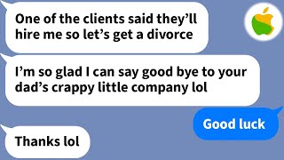 【Apple】 My husband cheated on me with a new hire even though he was working for my father