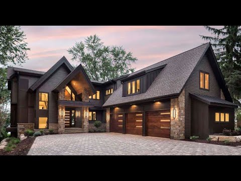 Rustic Modern House | Bloxburg: Speed Build | $400k - YouTube